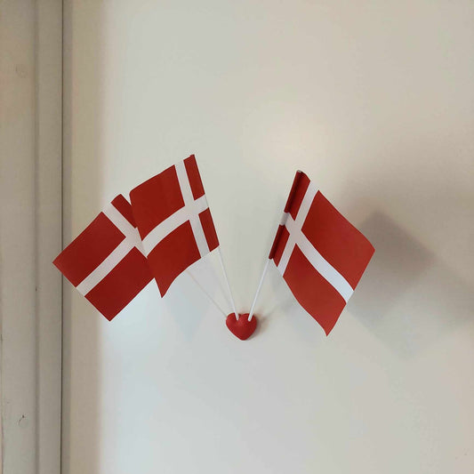 Avohjerte + 3 fødselsdagsflag