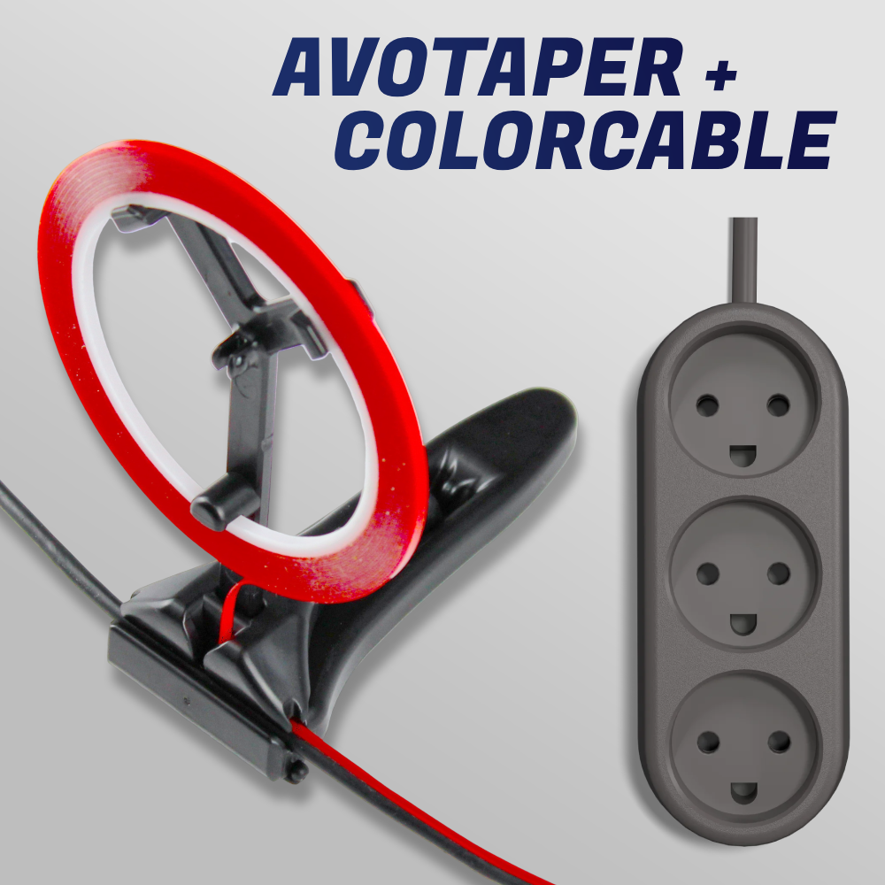 Avotaper + 5x Avotape + ColorCable Experimental Brown