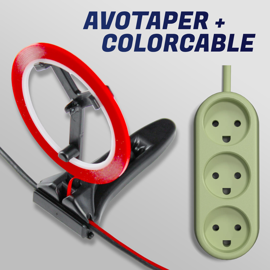 Avotaper + 5x Avotape + ColorCable Leaf Green