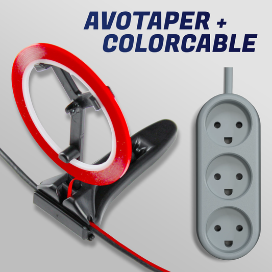 Avotaper + 5x Avotape + ColorCable Minimalist Grey